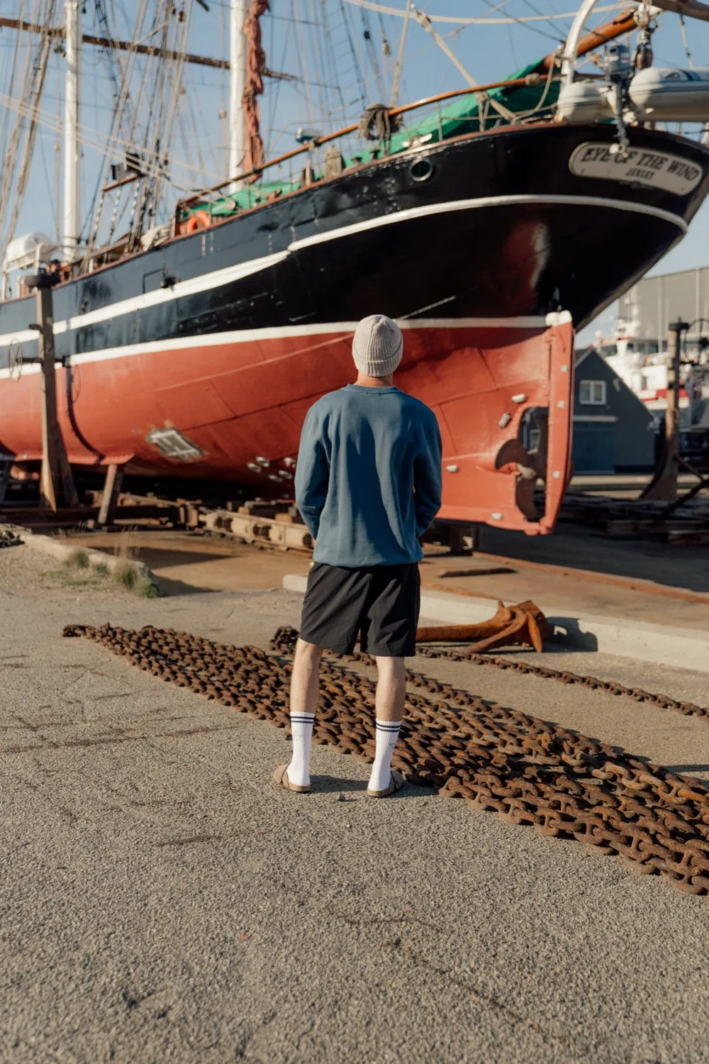 LAKOR Seaborn Seagull Sweatshirt Bering Sea Bio-Baumwolle