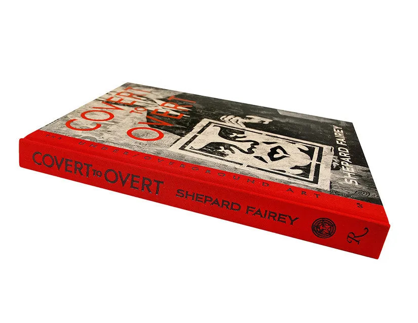 Obey Covert to Overt Buch signiert Hardcover 255 Seiten