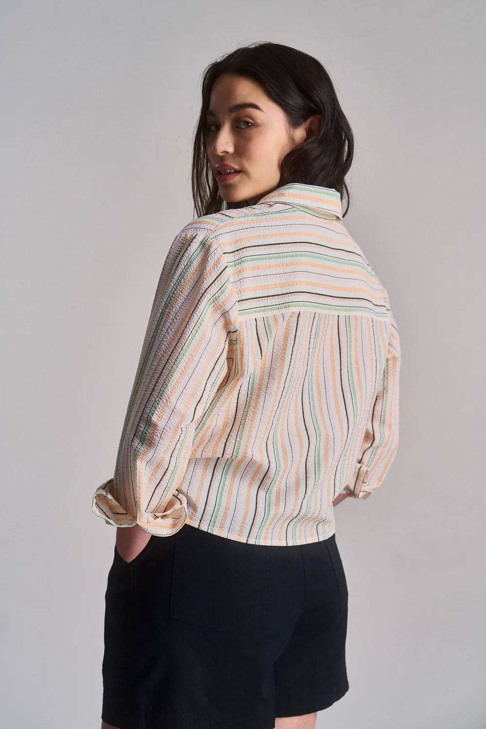 Komodo Jungle Bluse Candy-Streifen Gr.1 Bio