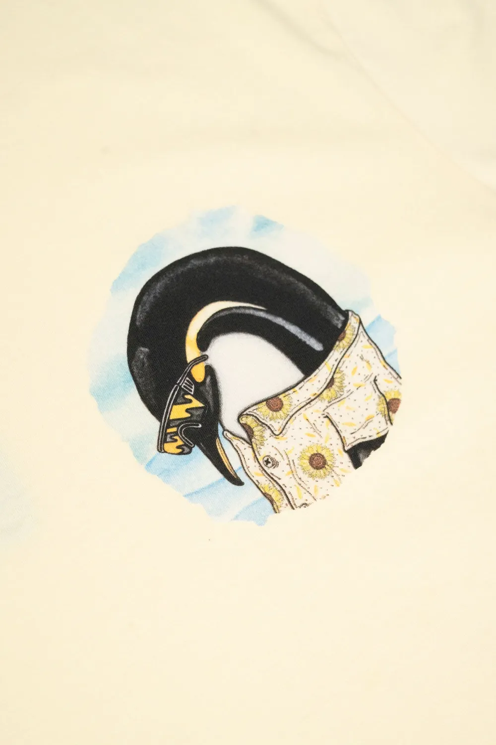 LAKOR Pool Party Penguin T-Shirt Anise Flower Bio