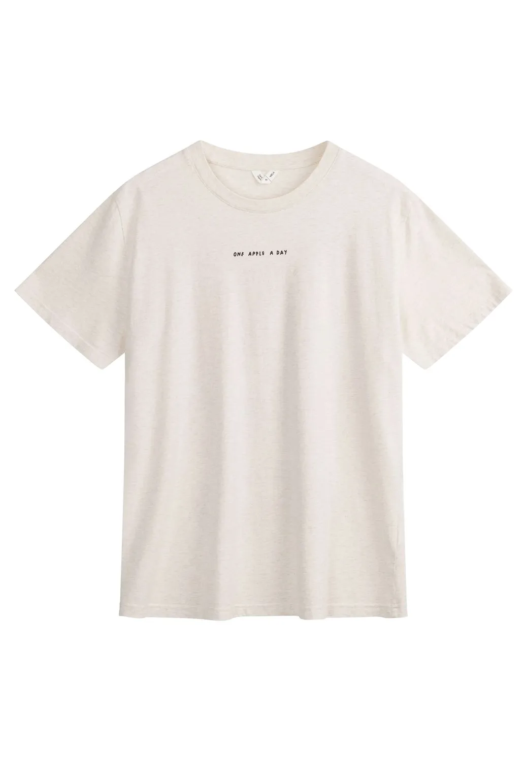 MELA Josha Artist Edition T-Shirt cream melange M Bio
