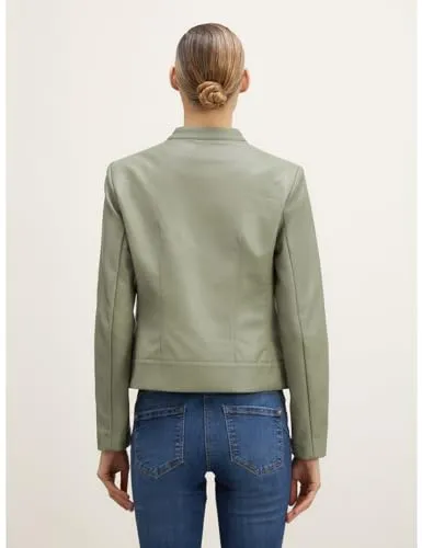 Motivi Blousonjacke beschichtet Jacke Metallreißverschluss