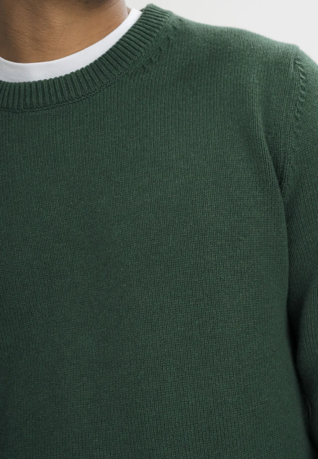 MELA CHARUN Strickpullover schwarz Bio-Baumwolle