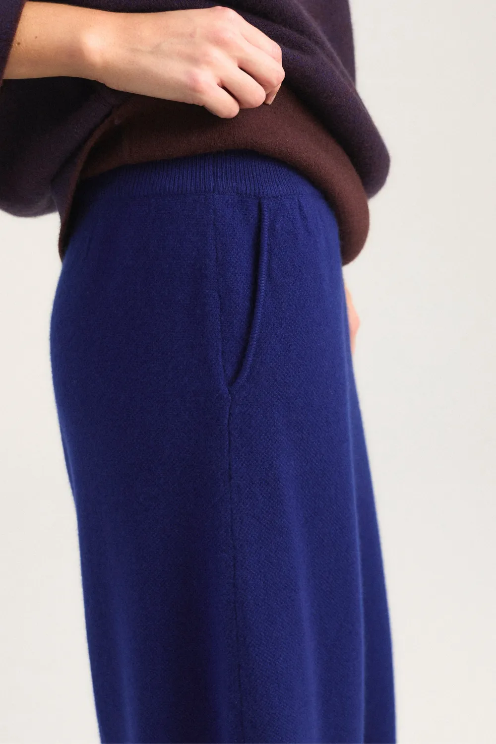Oyuna Maxi Hose Ink aus Kaschmir