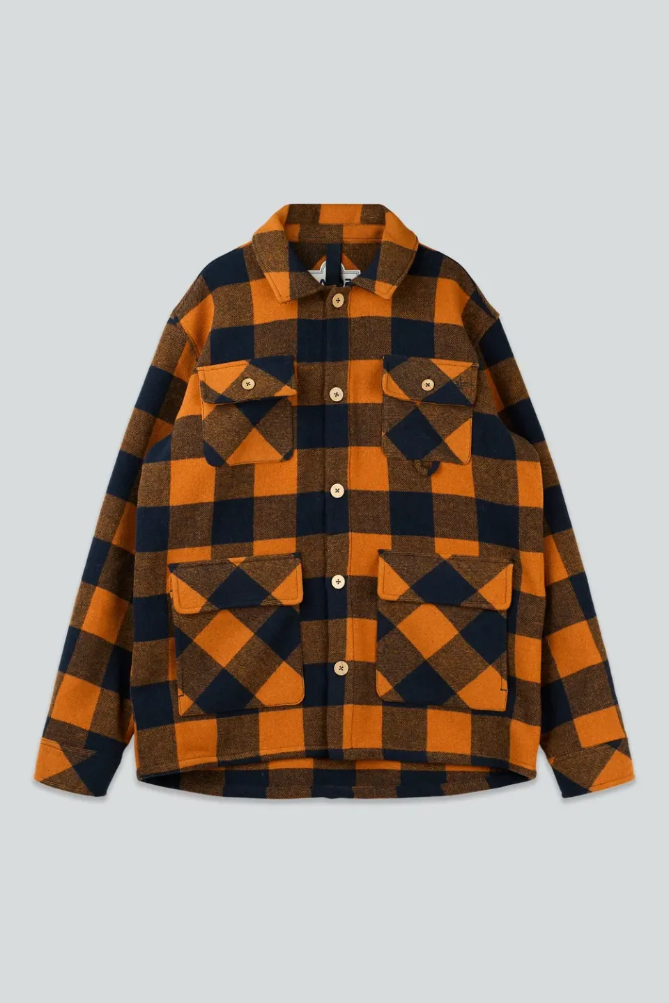 LAKOR Birler Wolljacke marmalade Wollmix