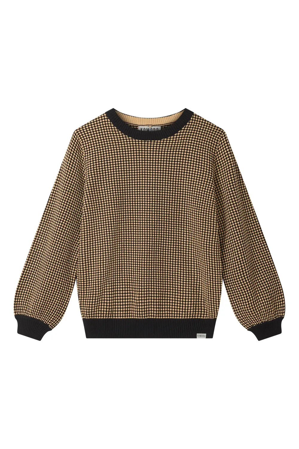 Komodo Hope Pullover Schwarz Bio-Baumwolle