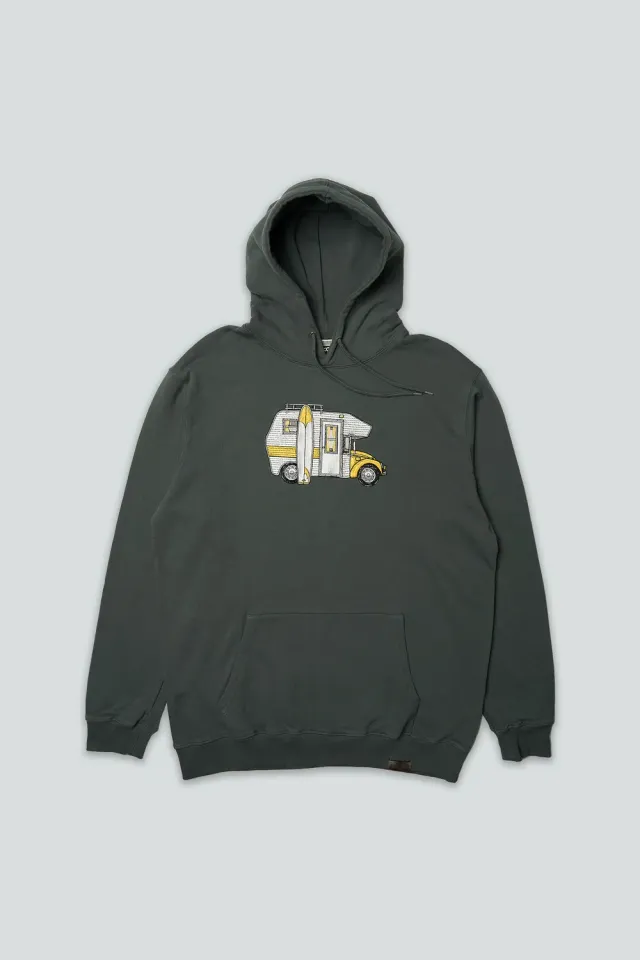LAKOR Camper Car Hoodie Urban Chic Bio-Baumwolle