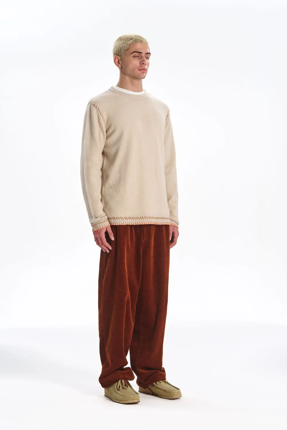 KOMODO WAYNE Cordhose Bio-Baumwolle chestnut