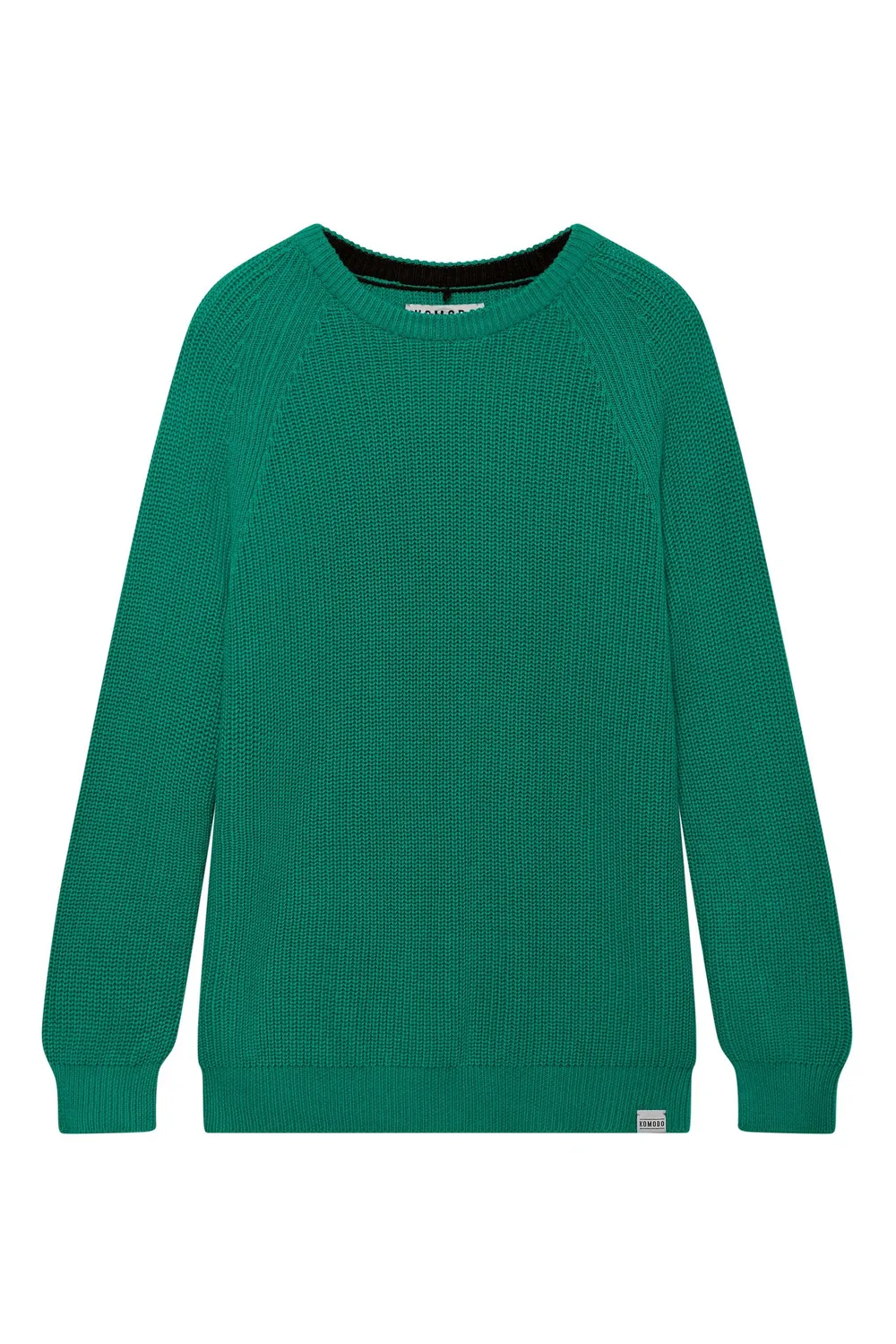 KOMODO SERGIO Pullover Grün Bio-Baumwolle