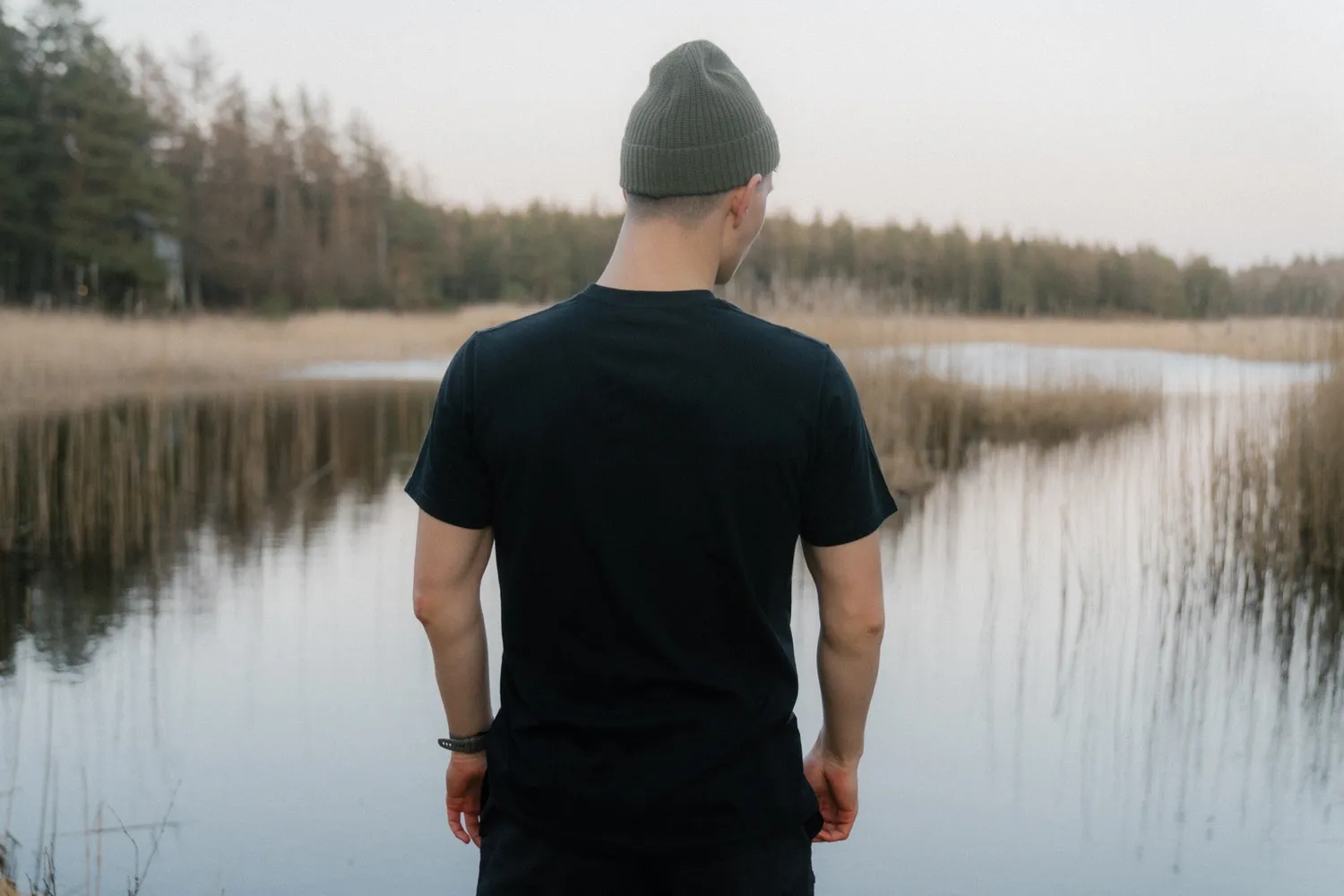 LAKOR Mini Lazy Lumber T-Shirt Moonless Night Bio