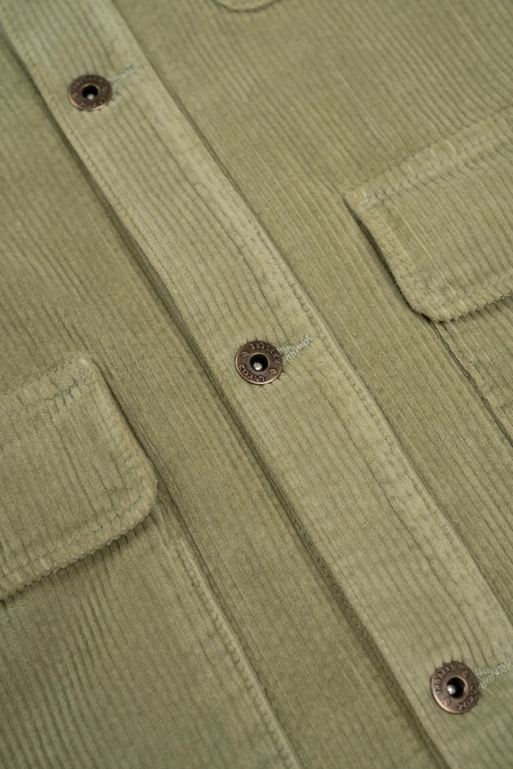 LAKOR Courd Jacket Jacke Mosstone Bio-Baumwolle