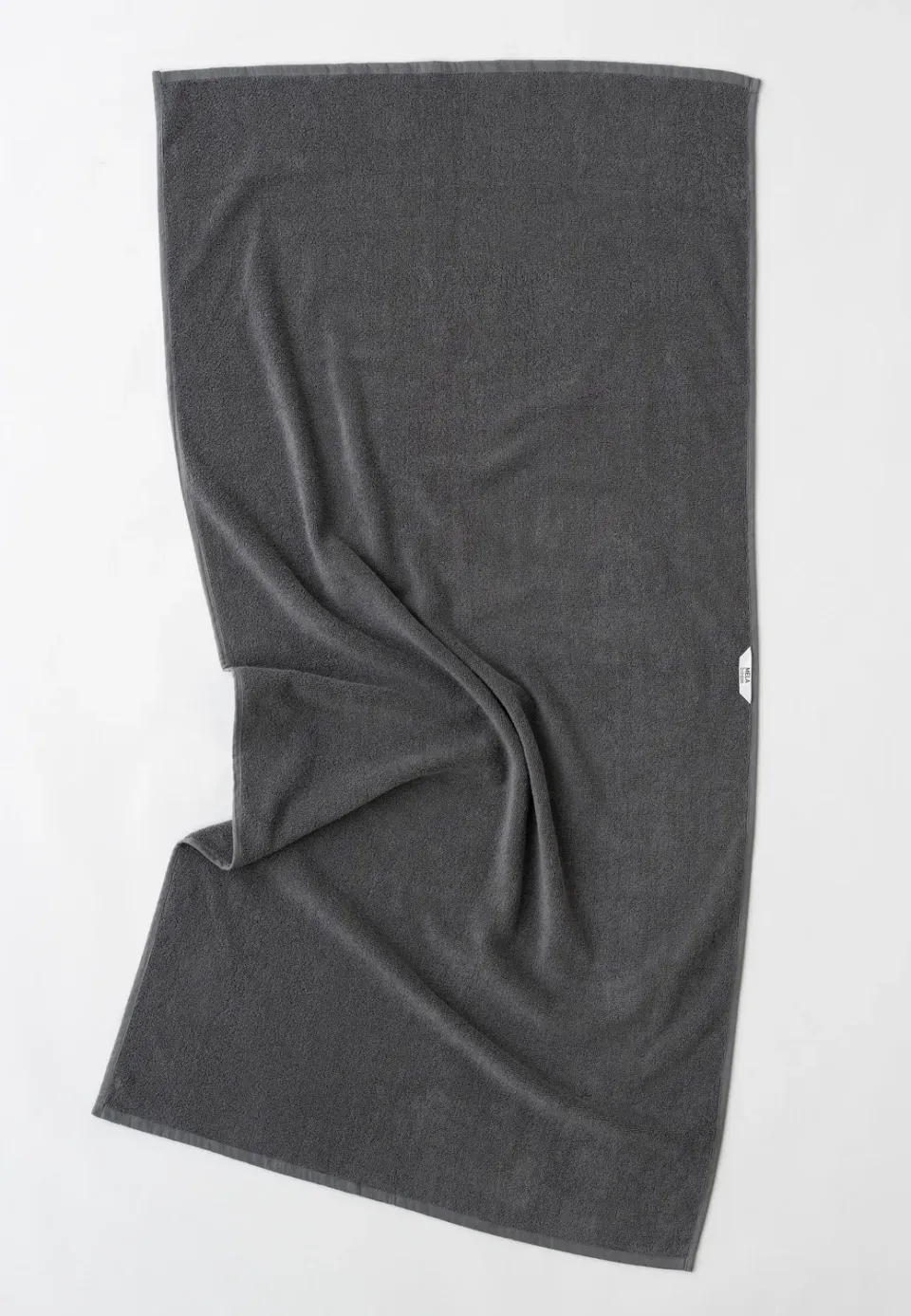 MELA TANVI Handtuch 50x100 cm naturweiss aus Bio-Baumwolle