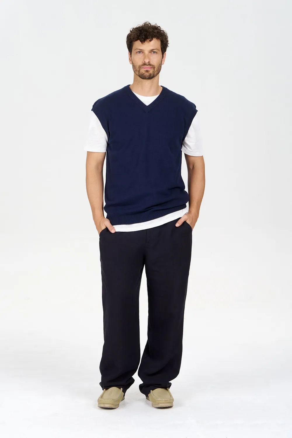 KOMODO ASLO Tanktop Bio-Baumwolle Herren Navy