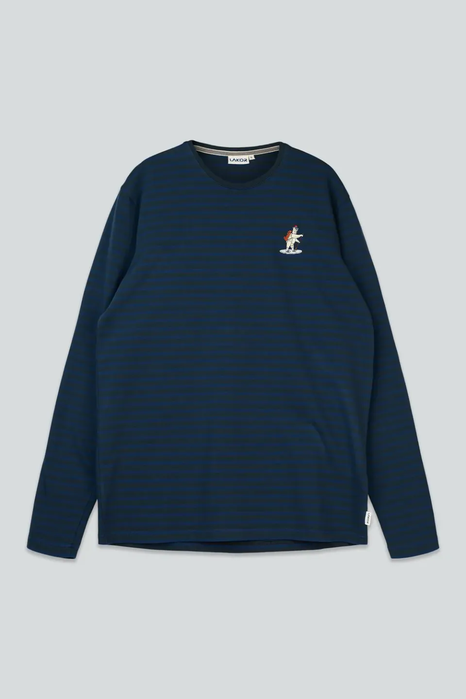LAKOR Ahoy Mini WASSUP T-Shirt Blueberry Bio-Baumwolle