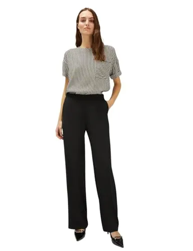 Motivi Hose mit weitem Bein Damen weit geschnitten