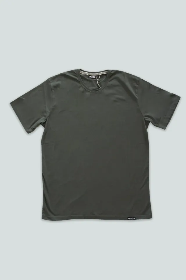 LAKOR Basic T-Shirt Urban Chic Bio-Baumwolle