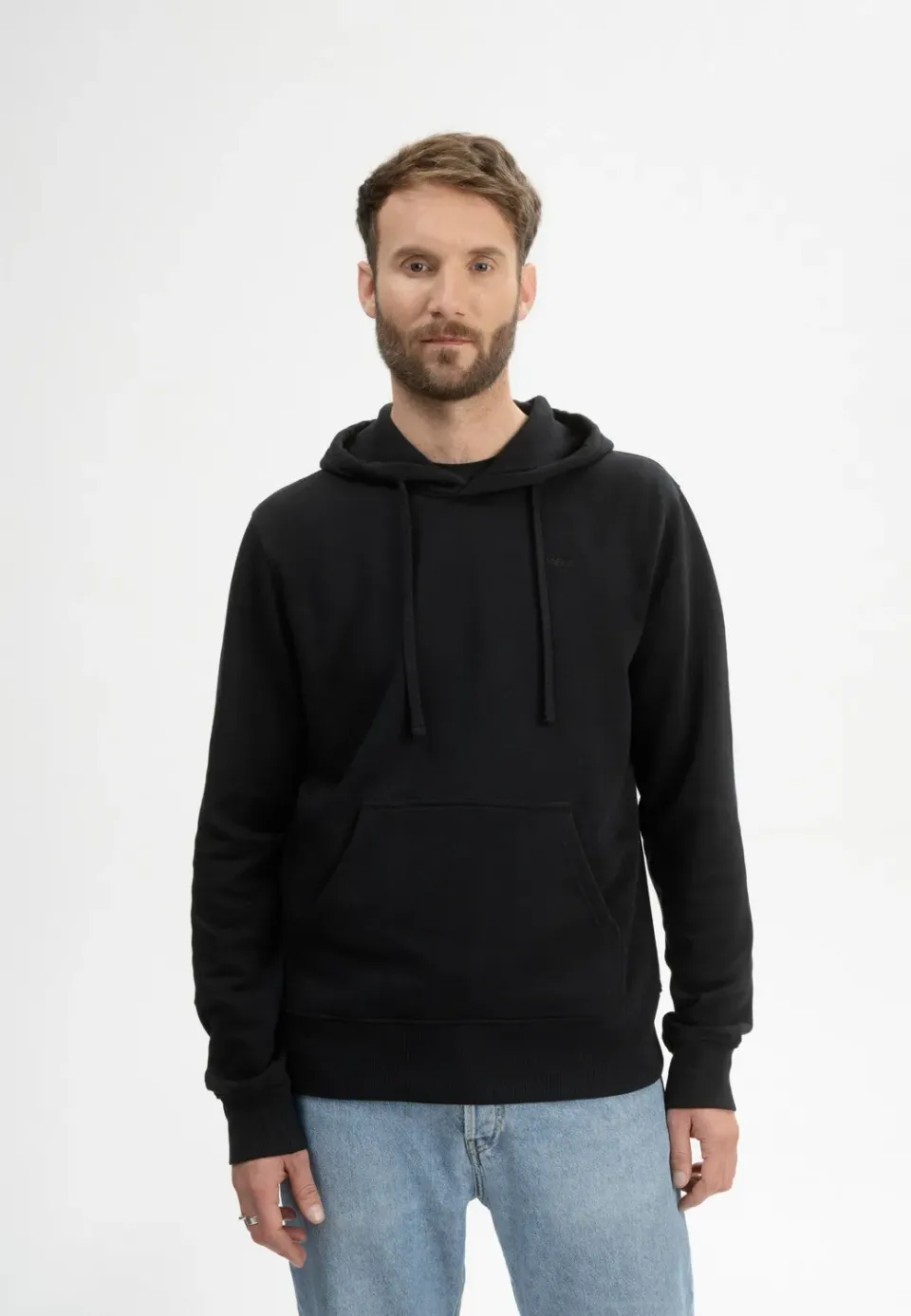MELA TICAN Kapuzenpullover navy Gr. M Bio-Baumwolle
