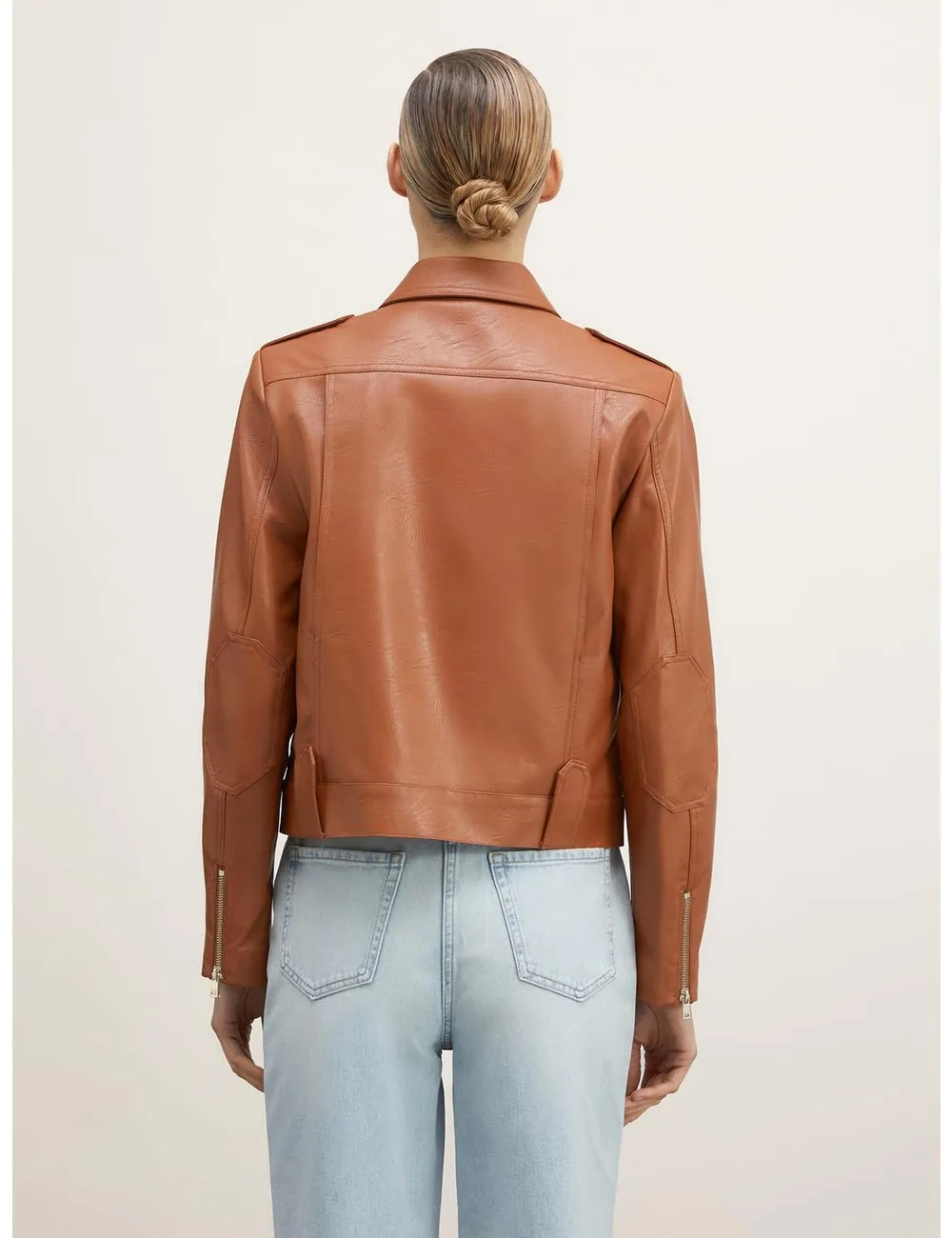 Motivi Boxer-Jacke beschichtet Braun 44