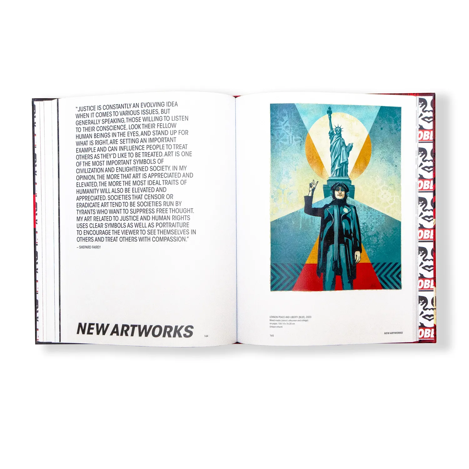 Obey The Art of Shepard Fairey Buch Hardcover signiert