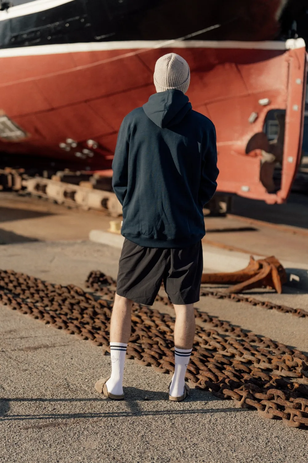 LAKOR Haddock Hoodie Blueberry Bio-Baumwolle