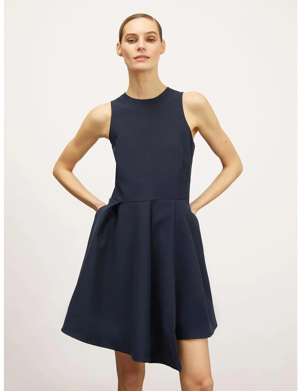 Motivi Minikleid Plissee-Rock Größe 38