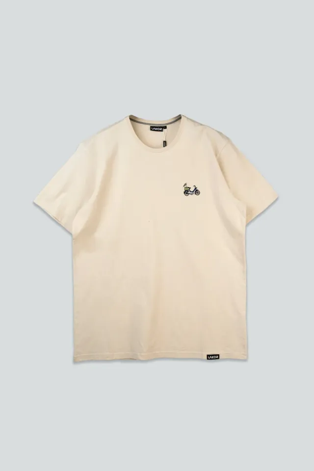 LAKOR Mini Ocean Maxi T-Shirt Rainy Day Bio