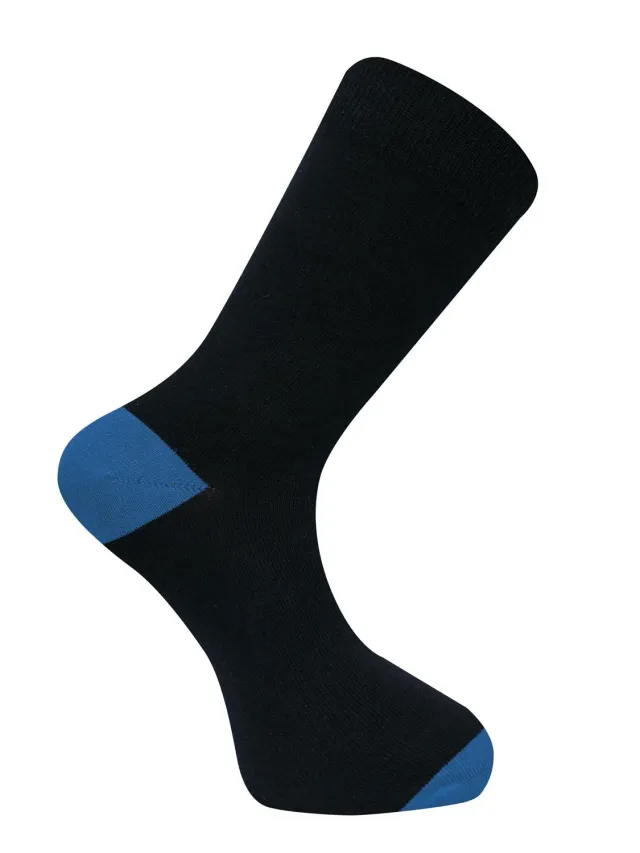 KOMODO PUNCHY Socken Schwarz Bio-Baumwolle