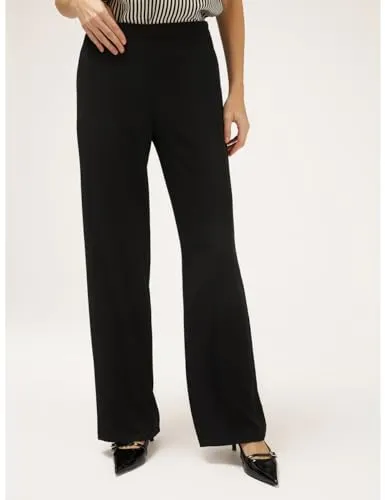 Motivi Hose mit weitem Bein Damen weit geschnitten