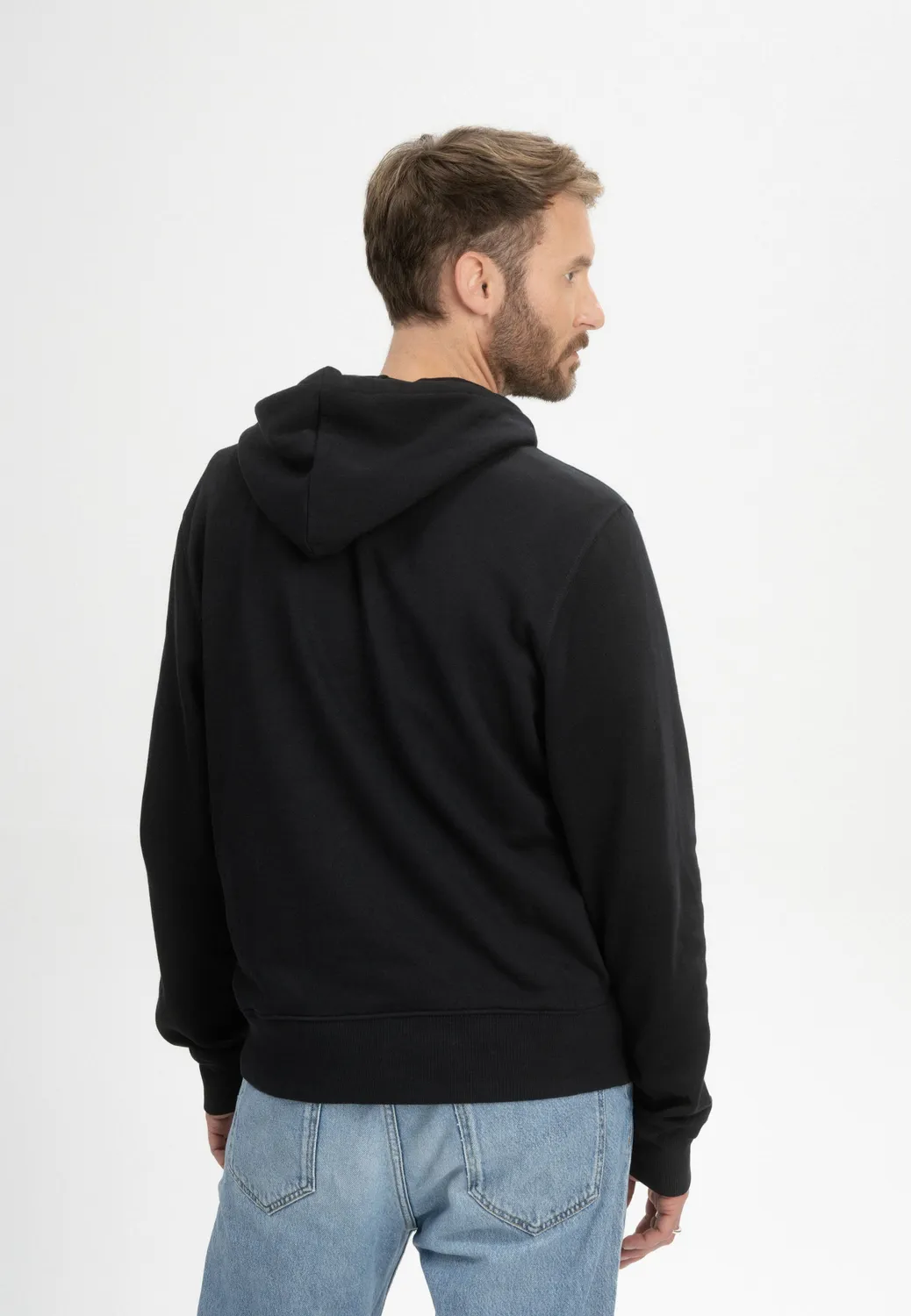 MELA TICAN Kapuzenpullover navy Gr. M Bio-Baumwolle