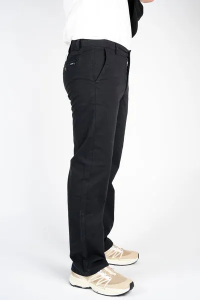 LAKOR Carnage Chino Hose Schwarz Stretch
