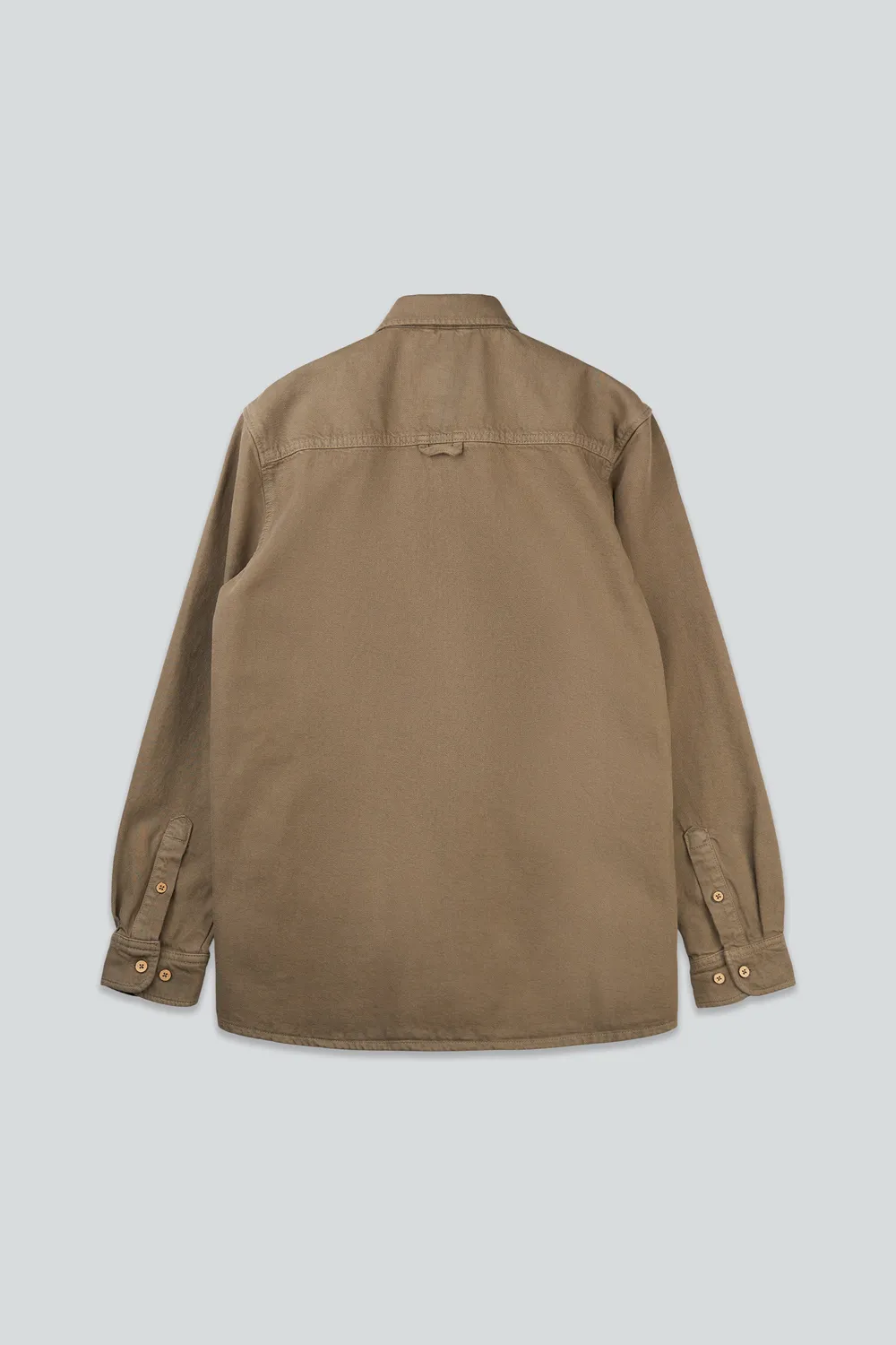 LAKOR Spork Overshirt Morel Überhemd Bio-Baumwolle