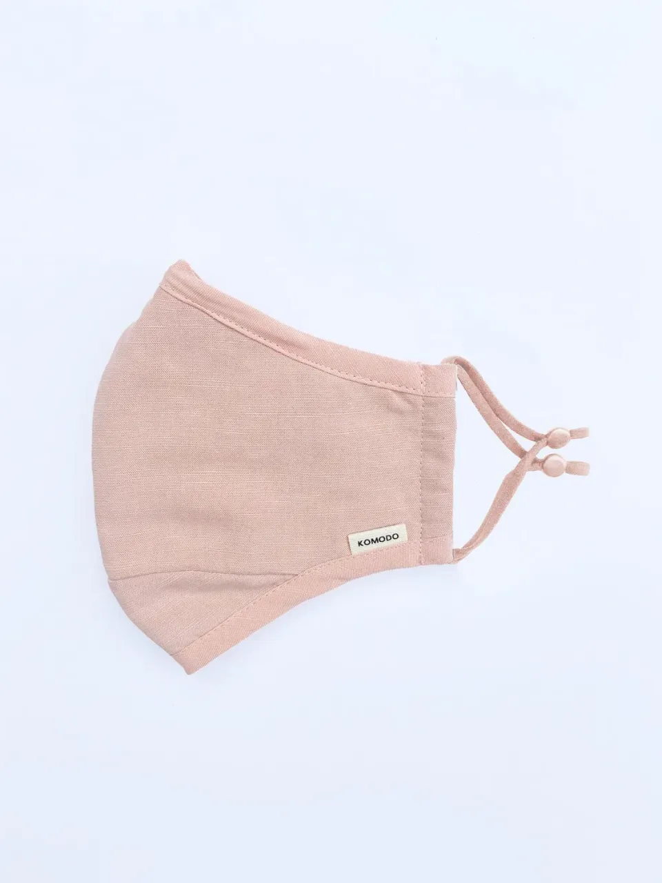 KOMODO Stoffmaske Pink waschbar mit Filter Leinen