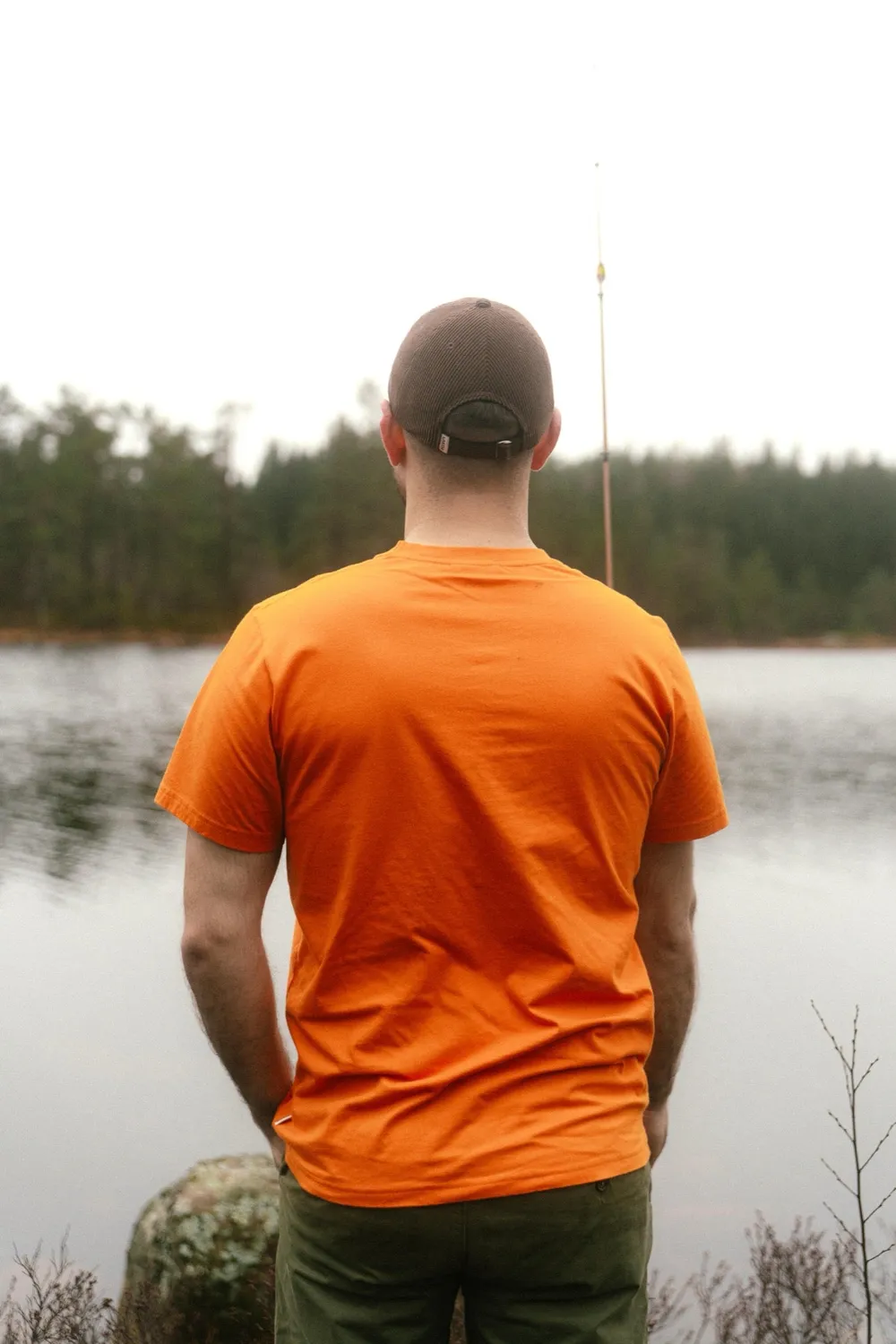LAKOR Lazy Lumber T-Shirt Marmalade aus Bio-Baumwolle