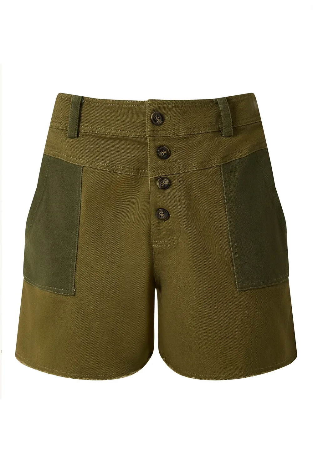 Komodo Desert Shorts Dunkelgrün Bio-Baumwolle