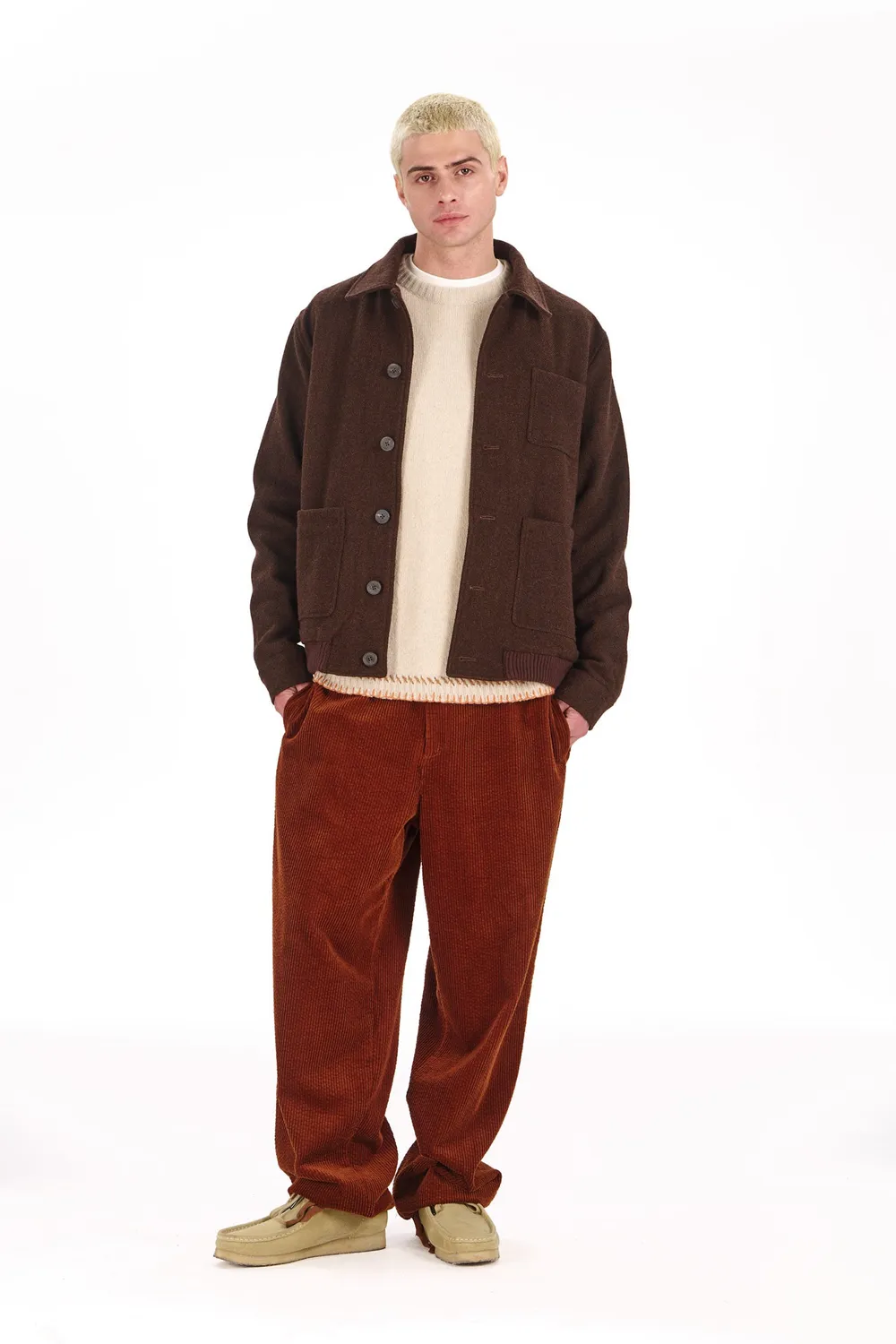 Komodo Noel Jacke Chocolate Wollmix