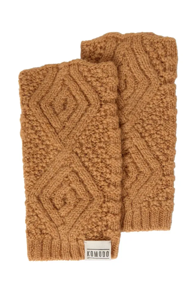 KOMODO LUMI Handschuhe Hazelnut Lammwolle