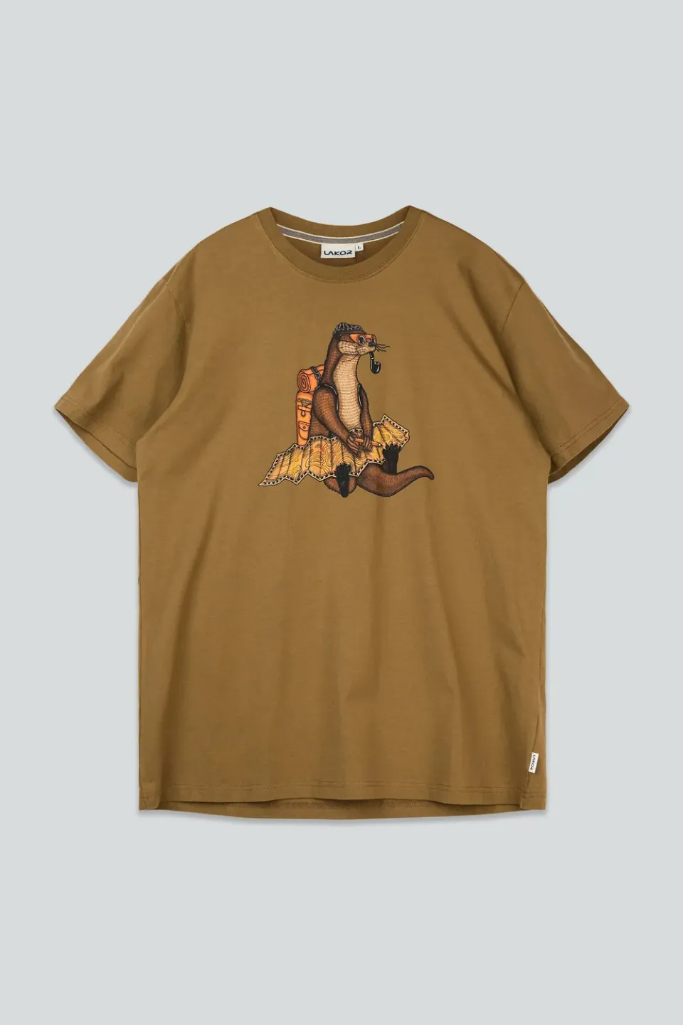 LAKOR The Otter Way T-Shirt Kangaroo Bio-Baumwolle