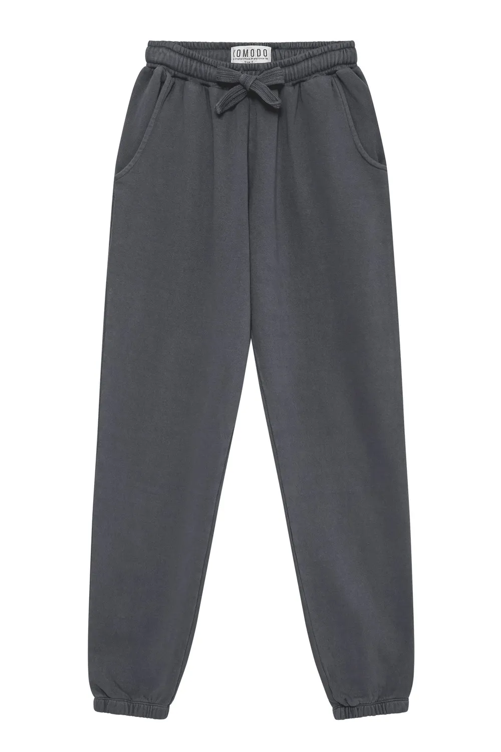 KOMODO ADAM Jogger Washed Black Bio-Baumwolle