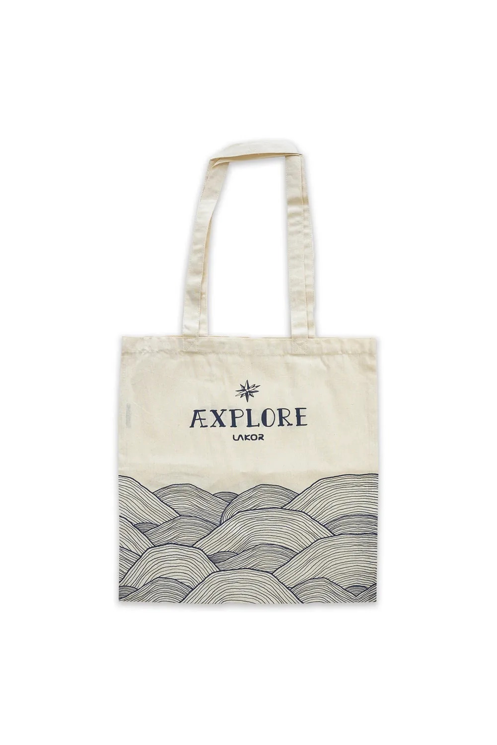 LAKOR Logo Beutel Off White