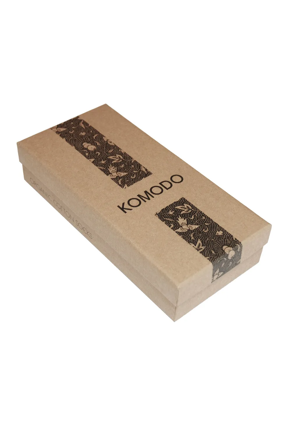 Komodo Jazz Socken-Box Bio-Baumwolle Jacquard