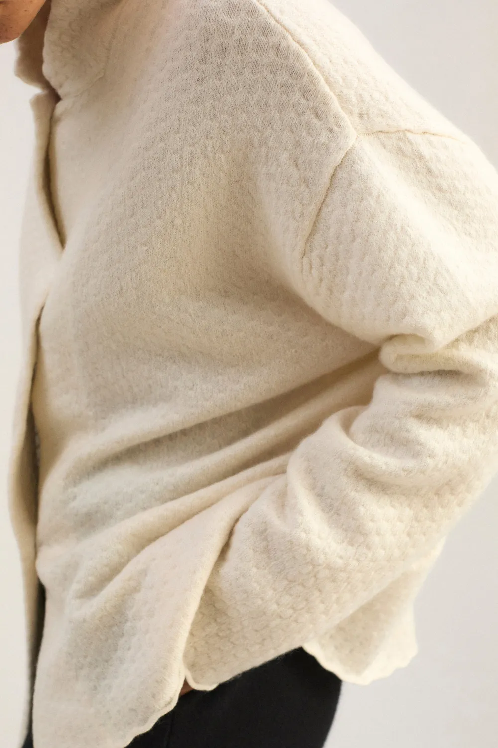 Oyuna Akiri Jacket Jacke Ivory aus Kaschmir