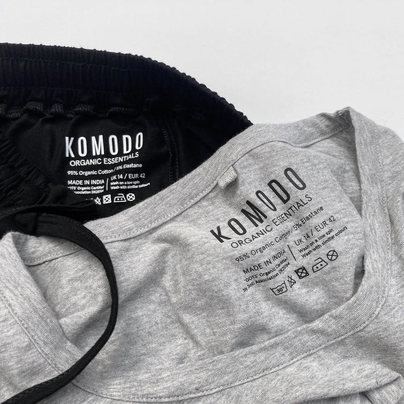 Komodo Odette Briefs Slip grau Bio-Baumwolle