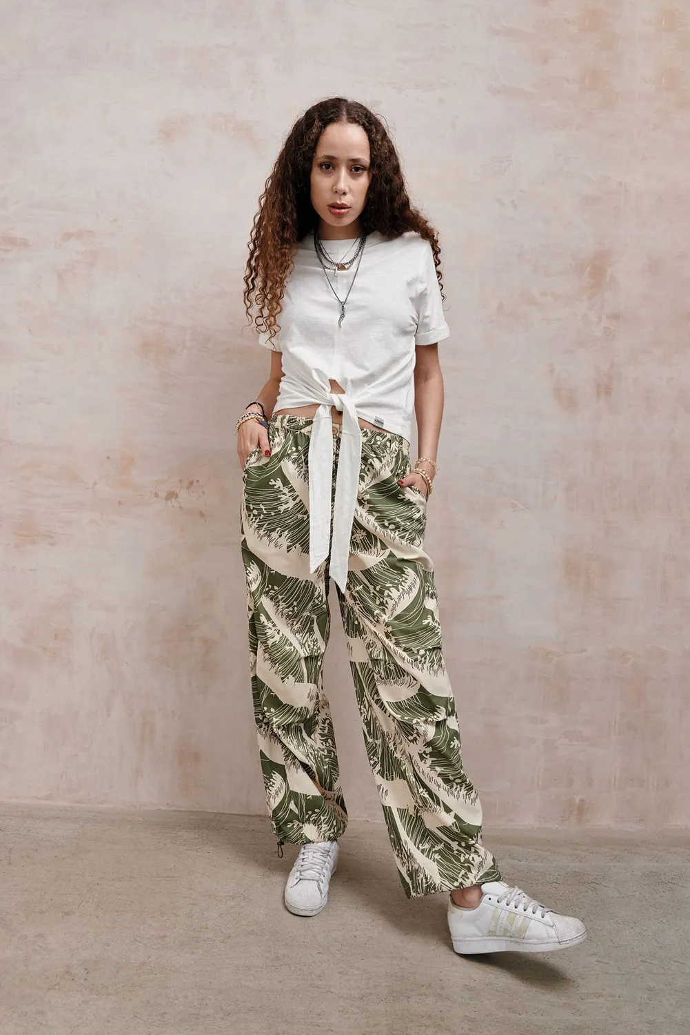 KOMODO ANISA Top Off-White Bio-Baumwolle Damen