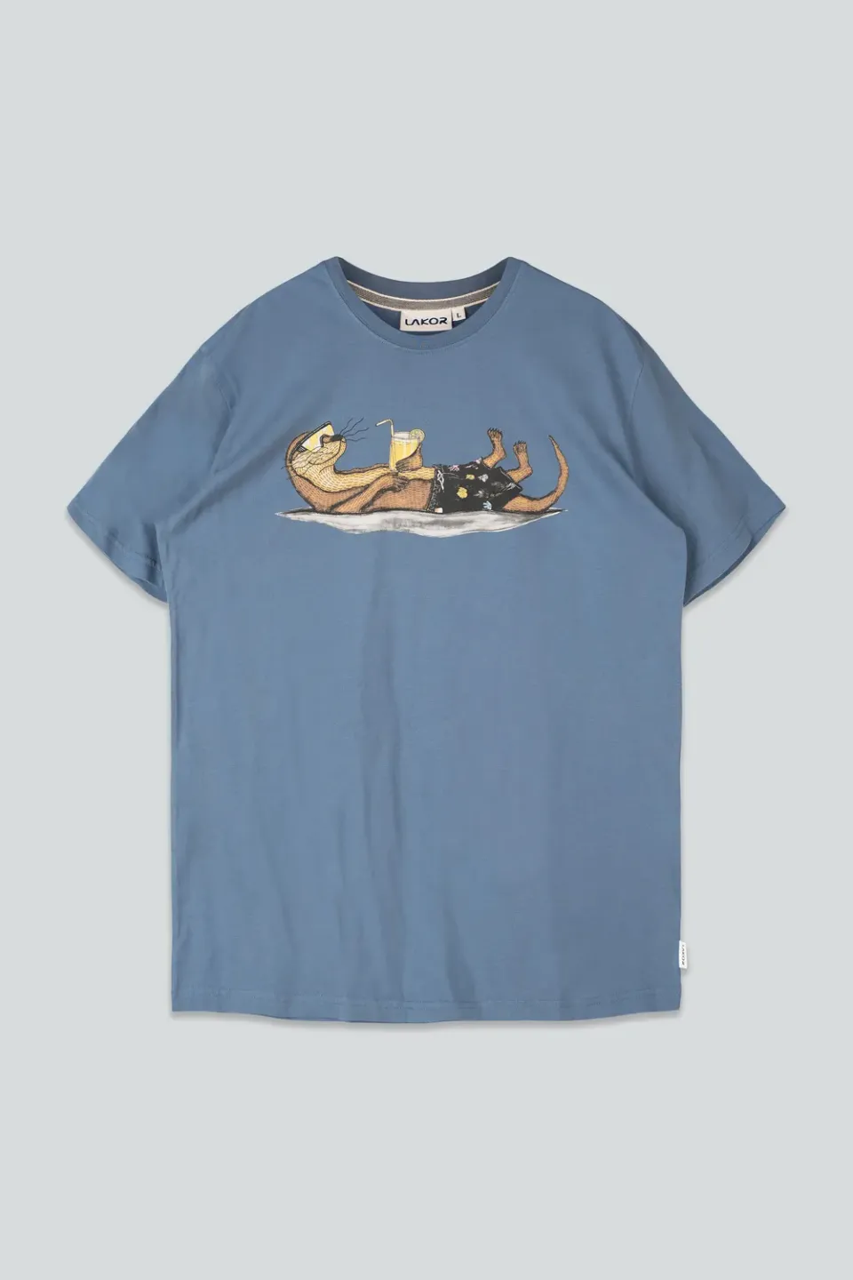 LAKOR An Otter Vacation T-Shirt Bering Sea Bio-Baumwolle