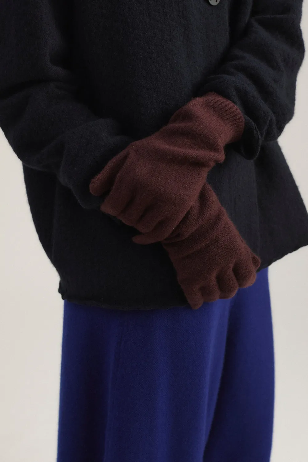 Oyuna Palm Handschuhe Carob Single-Jersey