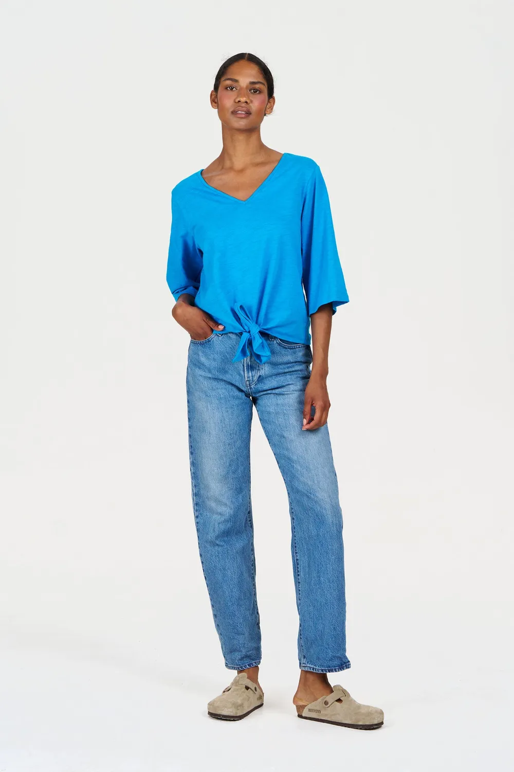Komodo Lyra Top Damen Cobalt Bio-Baumwolle