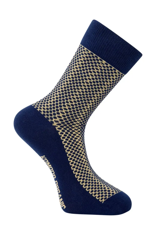Komodo Dot Bio-Socken Navy GOTS Gr 37-45