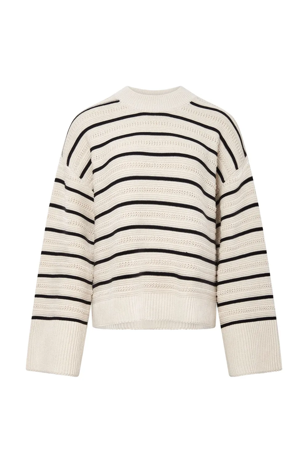 Komodo Margot Pullover Ivory Bio-Baumwolle