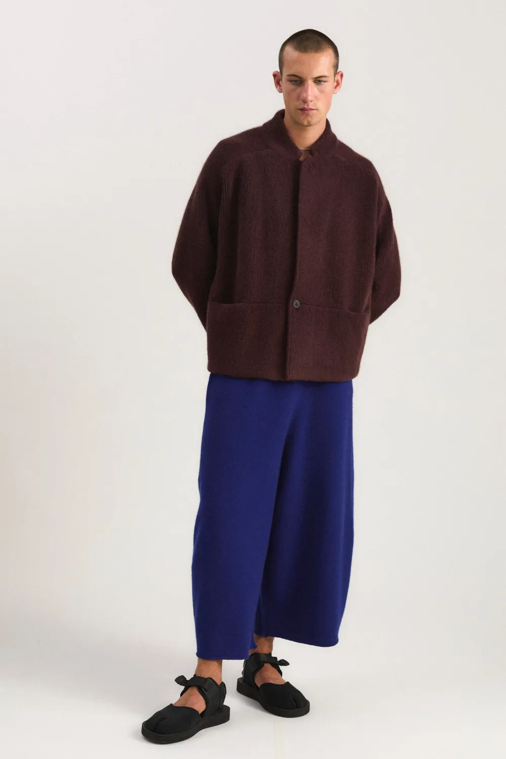 Oyuna Arun Jacke Carob Kaschmir Strickjacke
