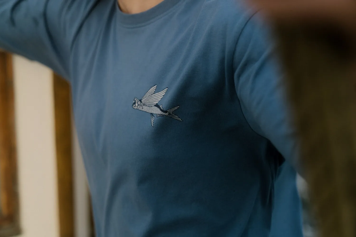 LAKOR Above and Below Back T-Shirt Bering Sea Bio-Baumwolle